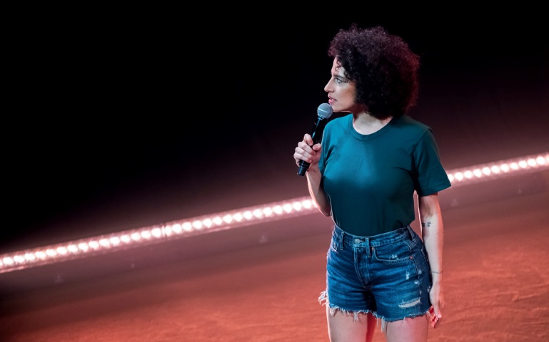 Ilana Glazer performing live on stage